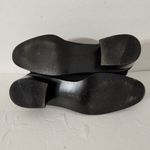 Lauren Ralph Lauren Slip On Black Ankle Boots Size 8.5 AA Great Condition - Picture 6 of 8